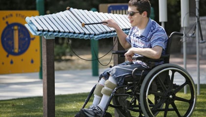 Heinzerling Foundation’s Outdoor Sensory Garden